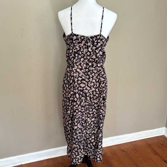 Chelsea 28 Sleeveless Spaghetti Straps Lined Flower Midi Dress Size M‎ - Picture 7 of 10
